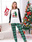 Christmas Santa Claus Printed Family Matching Pajamas