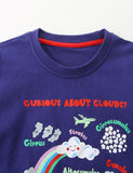 Multi Clouds Long Sleeve T-Shirt