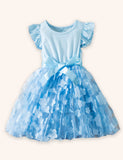 Flower Bow Tulle Dress