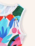 Colorful Fruit Printed Dress