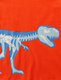 Glowing Dinosaur Long Sleeve T-shirt