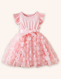 Flower Bow Tulle Dress