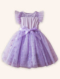 Cute Polka Dot Puffy Tulle Dress