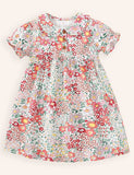 Blossom Floral Printed Cotton Dress