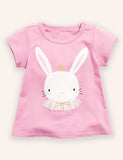 Cute Bunny Applique Dress