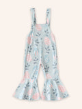 Easter Flared Overalls