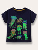 Glowing Jellyfish T-Shirt - Mini Taylor