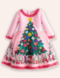 Fun Christmas Long Sleeved Dress