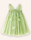 3D Wings Tulle Dress