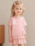 Dancing Mouse Tulle Short Sleeve Sweatshirt