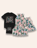 Valentine‘s Day Family Matching Dress & T-Shirt