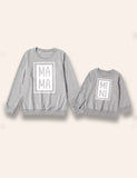 Valentine's Day MAMA & MINI Printed Sweatshirt