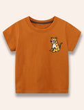 Cute Wild Animal Printed T-Shirt