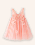 3D Wings Tulle Dress