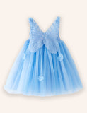 3D Wings Gauze Dress