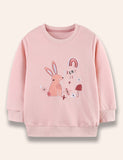 Sudadera con aplique Dream Rabbit