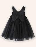 3D Wings Tulle Dress