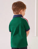 Little Tiger Appliqué Polo T-Shirt