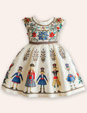 Mom&Me The Nutcracker Appliqué Party Dress