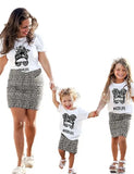 Valentine‘s Day MAMA & MINI Leopard Printed Set