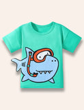 Cartoon Shark T-Shirt