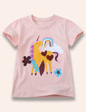 Camiseta Estampada Unicornio