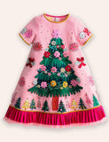 Fun Christmas Tree Party Dress