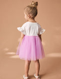 Fairy Printed Tulle Dress