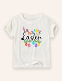 Easter Cartoon Printed T-Shirt