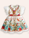 Festival Reindeer Tulle Dress