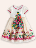 Fun Christmas Tree Party Tulle Dress