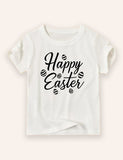 Easter Cartoon Printed T-Shirt