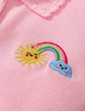 Little Rainbow Embroidered Dress