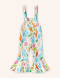 Easter Flared Overalls