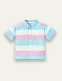 Striped Cotton Polo Shirt - Mini Taylor