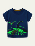 Nightglow Dinosaur T-shirt - Mini Taylor