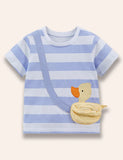 Yellow Duck Pocket T-Shirt Set