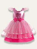 Princess Printed Mesh Party Dress - Mini Taylor