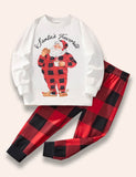 Christmas Classic Santa Claus Printed Pajamas