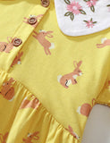 Rabbit Full Prined Dress