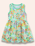 Series Printed Vest Dress