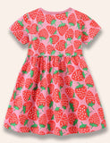 Strawberry Printed Dress