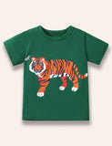 Series Cartoon Animal Printed T-Shirt