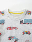 Vehicle Printed T-Shirt