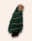 2PCS Christmas Series Knitted Hairclips