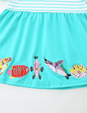 Sea World Animal Appliqué Dress