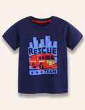 Rescue Team Printed T-Shirt