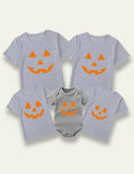 T-shirt assorti à la famille Halloween