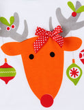 Christmas Cute Reindeer Printed Set