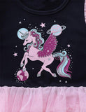 Unicorn Printed Tulle Dress - Mini Taylor